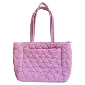 Vera Bradley Light Pink Quilted Tote